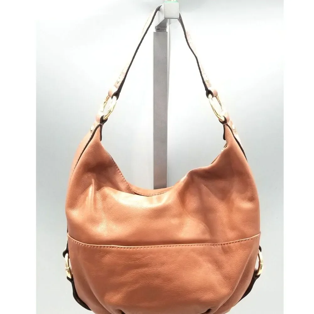 Michael Kors Fulton Large Leather Hobo/Shoulder Bag